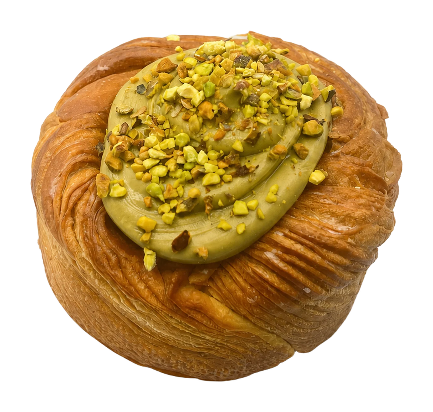 Cruffin de pistacho