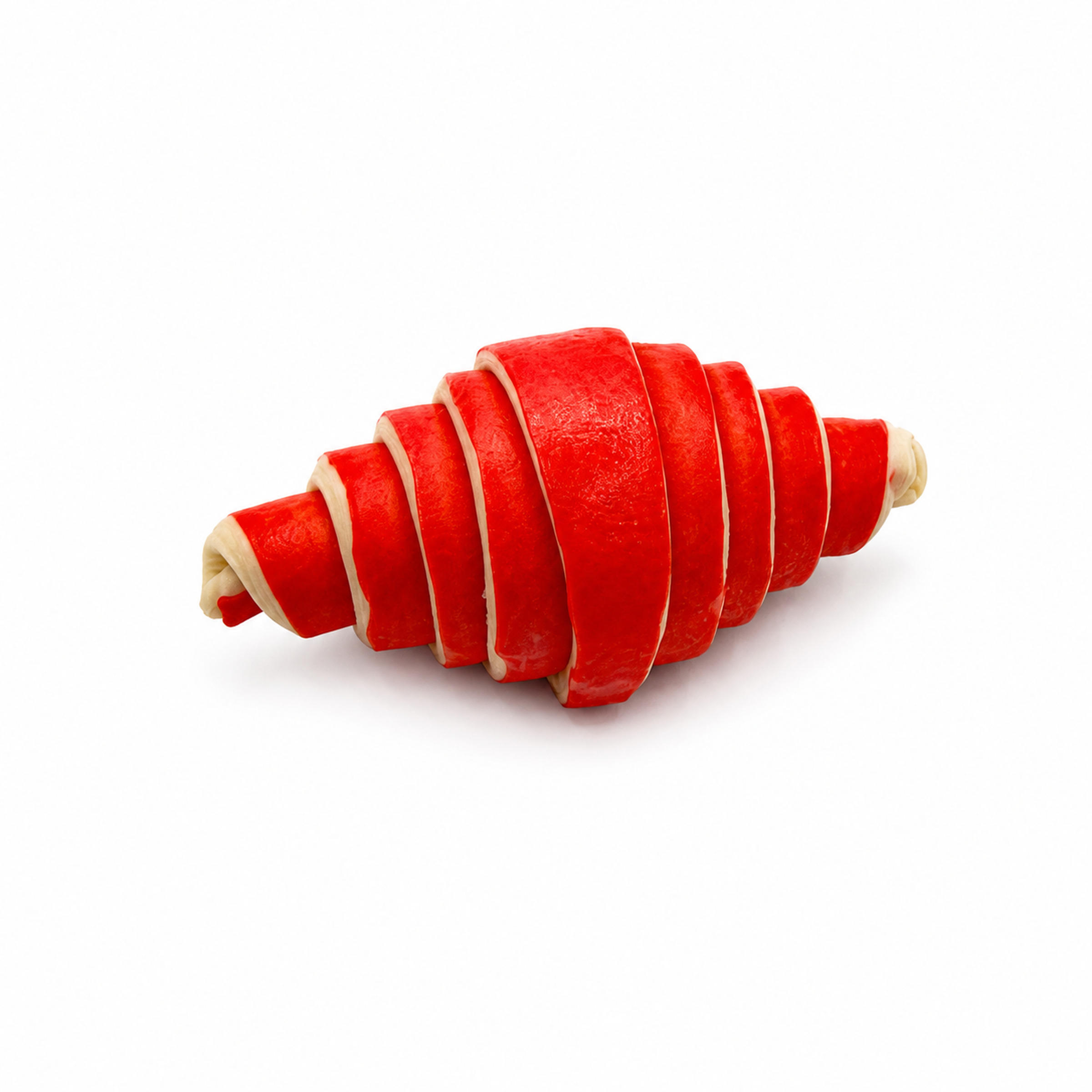 Croissant bicolor rojo para fermentar &middot; imagen 2