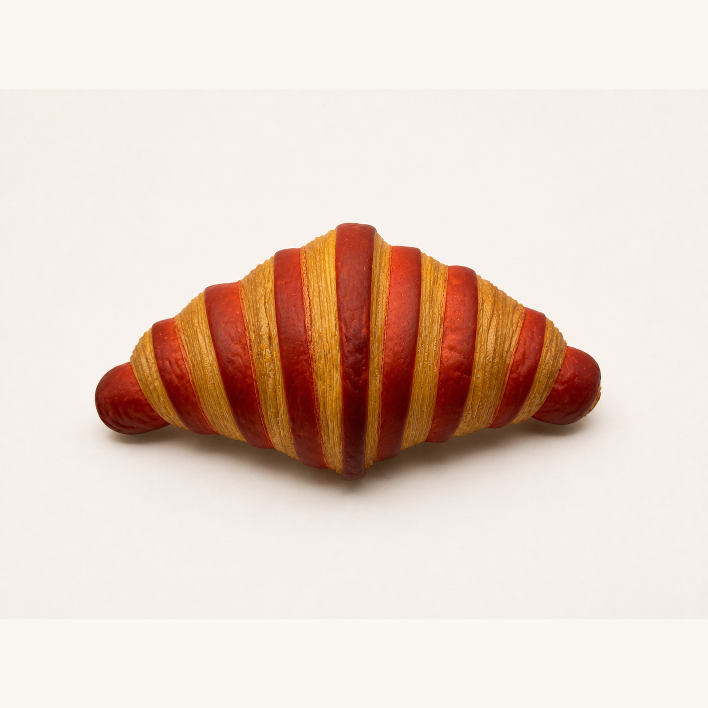 Croissant bicolor rojo para regenerar
