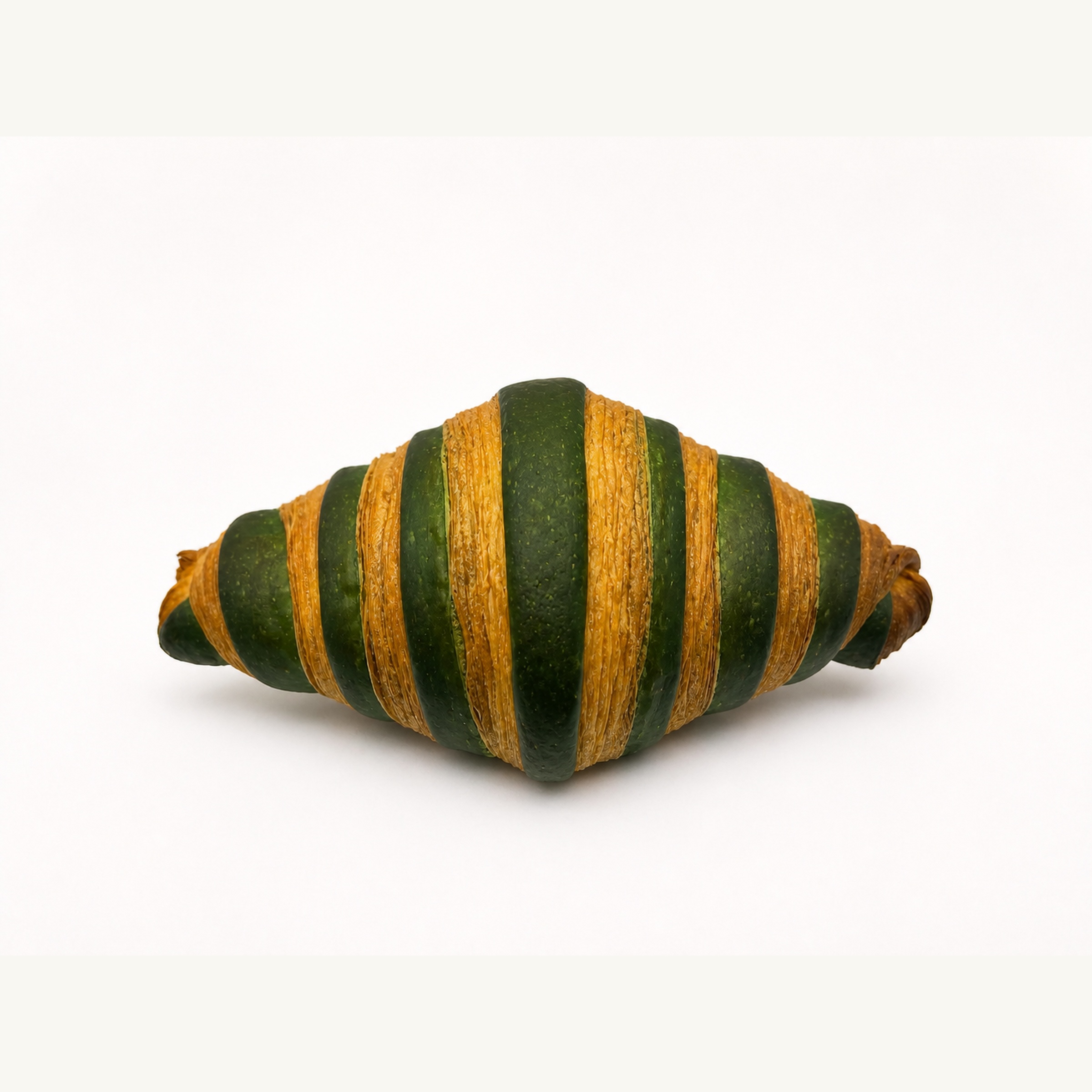 Croissant bicolor verde para regenerar