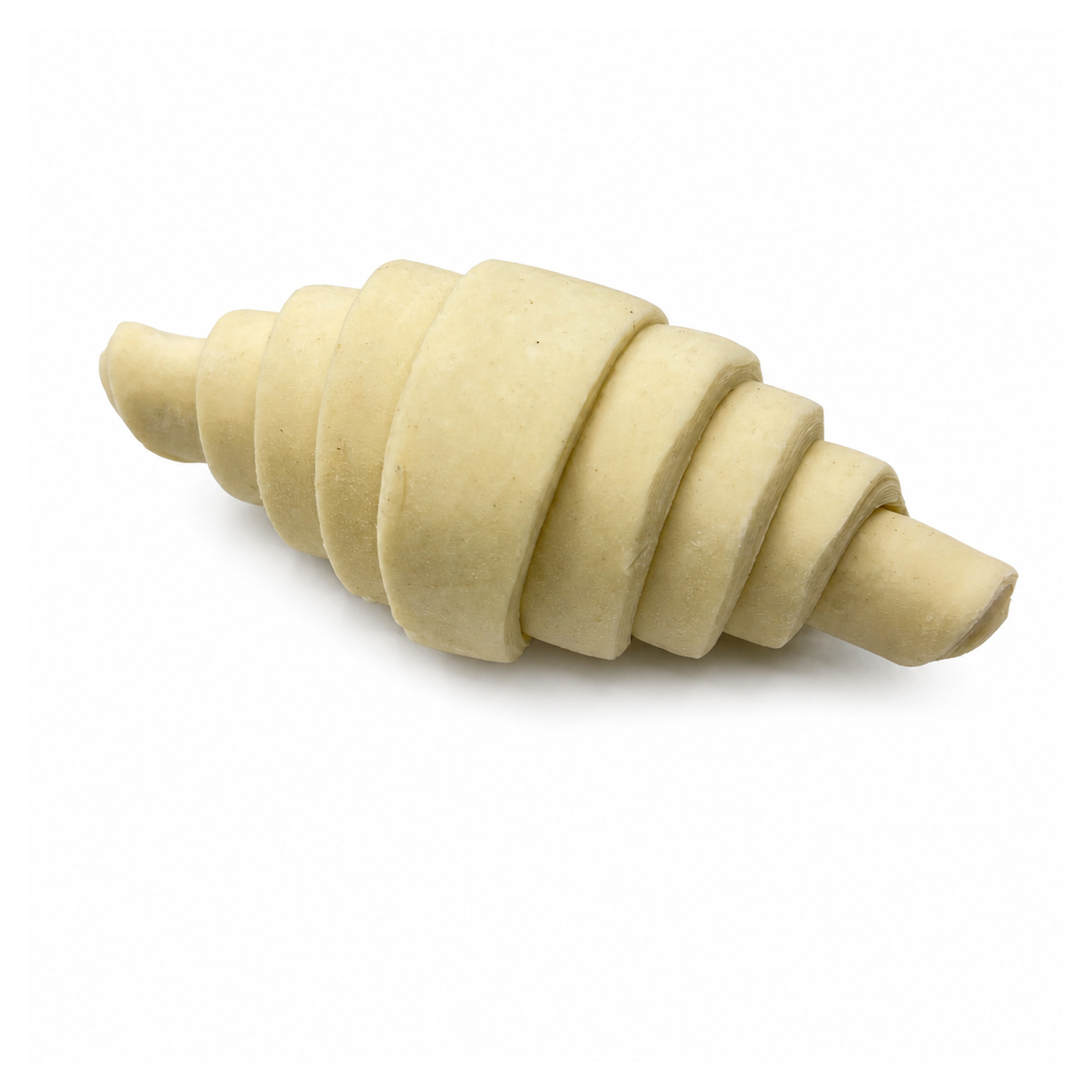 Croissant recto mantequilla para fermentar