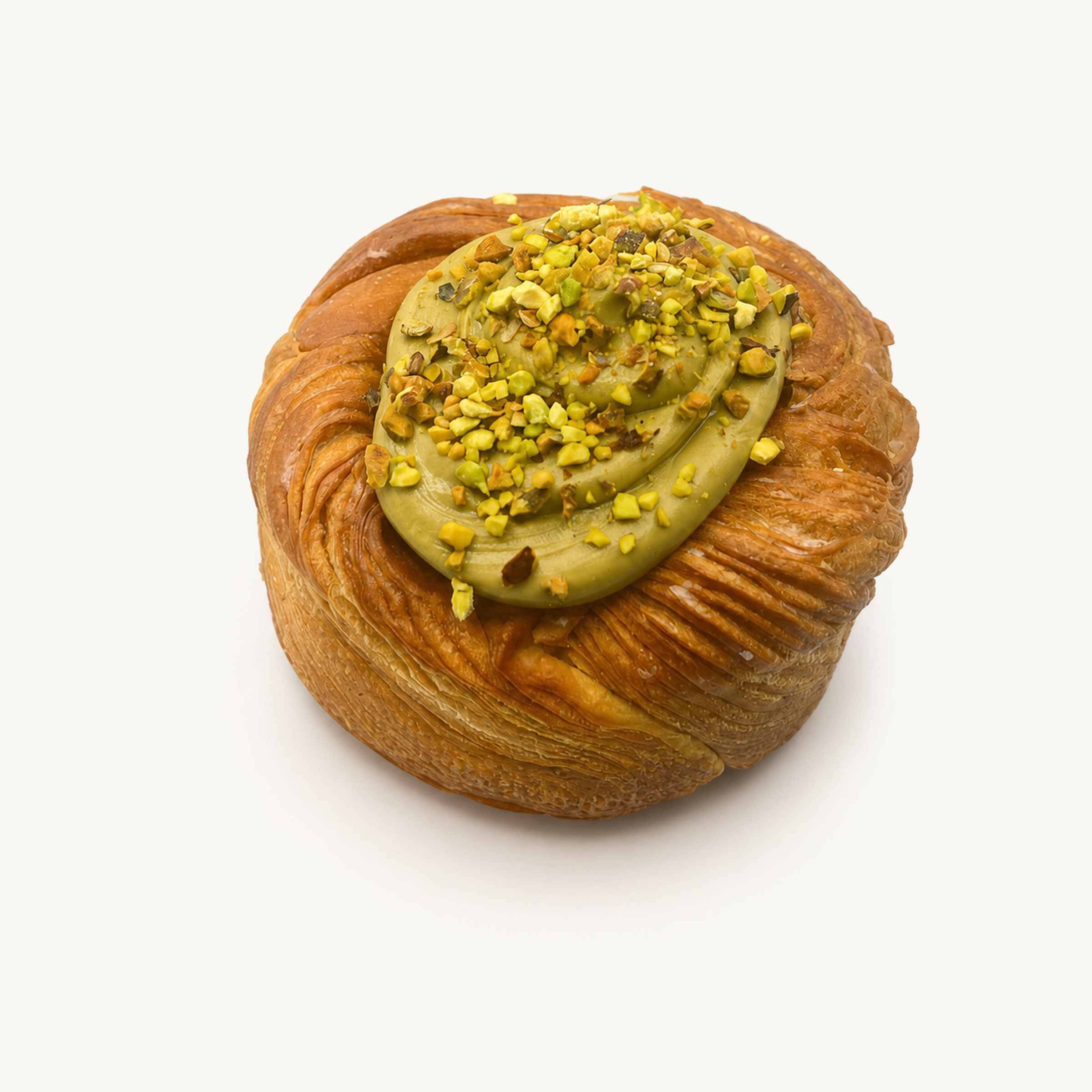 Cruffin de pistacho