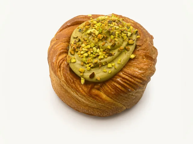 Cruffin de pistacho